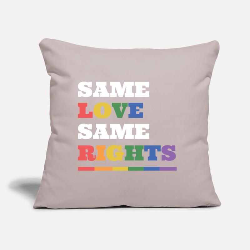 LGBTQ Pride Month - Same Love, Same Rights Sofa pillow with filling 45cm x 45cm