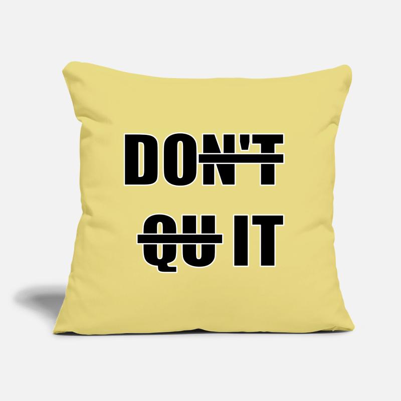 DO IT Coussin et housse de 45 x 45 cm