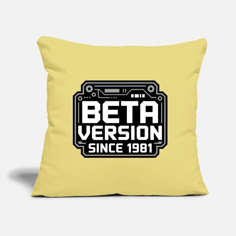 Conception de logo Retro Tech Coussin et housse de 45 x 45 cm