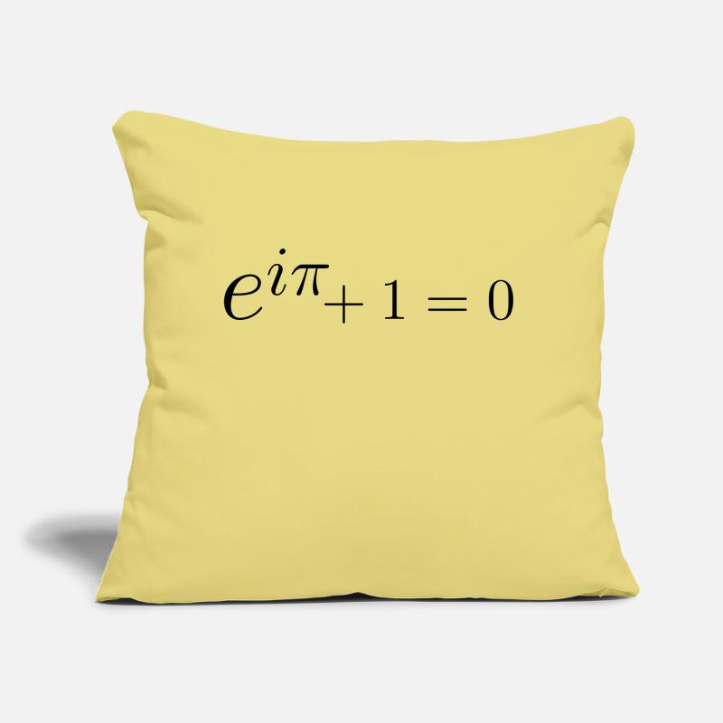 Euler formula Sofa pillow with filling 45cm x 45cm