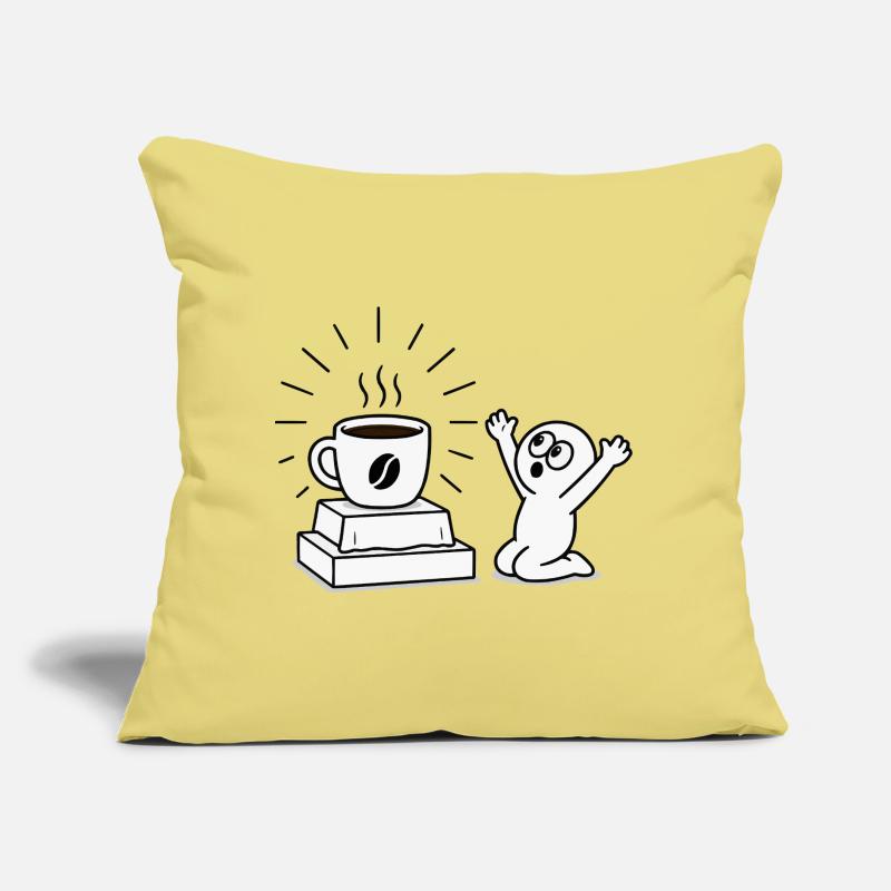 Coffee Mug Joy Comic Design Sofa pillow with filling 45cm x 45cm