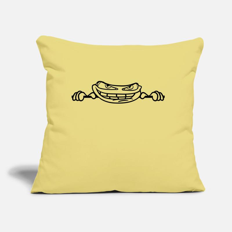 hide frame text write wall wall meme g Sofa pillow with filling 45cm x 45cm