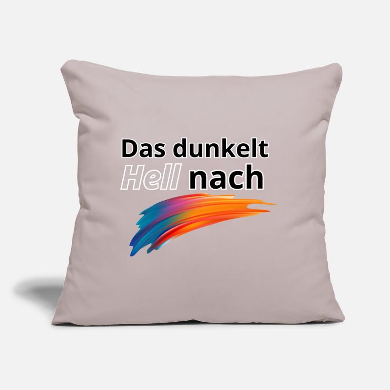 Das Dunkelt hell nach Sofakissen mit Füllung 45 x 45 cm