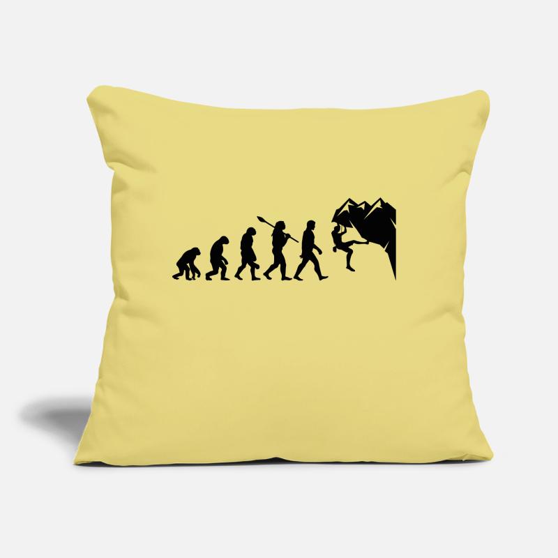 Climbing evolution Sofa pillow with filling 45cm x 45cm