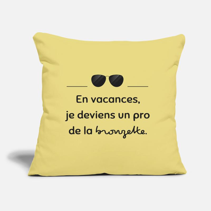 A sunbathing pro | Gift idea Sofa pillow with filling 45cm x 45cm
