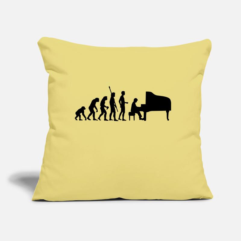 evolution_pianist Sofa pillow with filling 45cm x 45cm