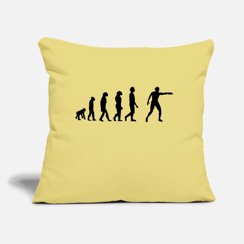 Lancer de disque évolution Coussin et housse de 45 x 45 cm