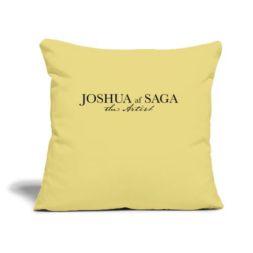 Joshua af Saga - The Artist - Black - Soffkudde med stoppning 45 x 45 cm