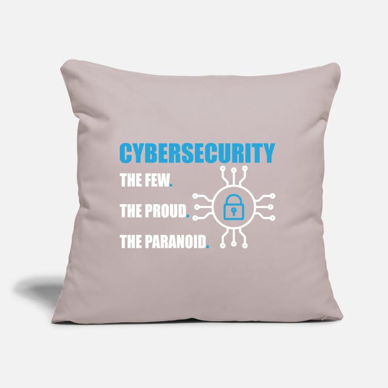 Funny Cybersecurity IT Support IT Security Network Sofa pillow with filling 45cm x 45cm