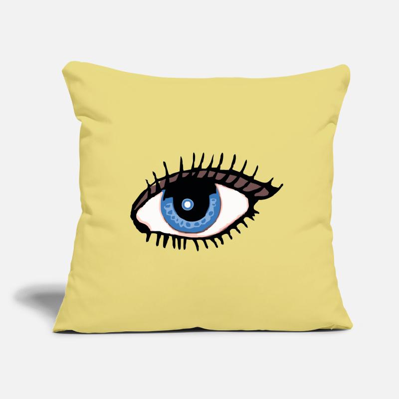 Eye - Eye - Sight - View Sofa pillow with filling 45cm x 45cm