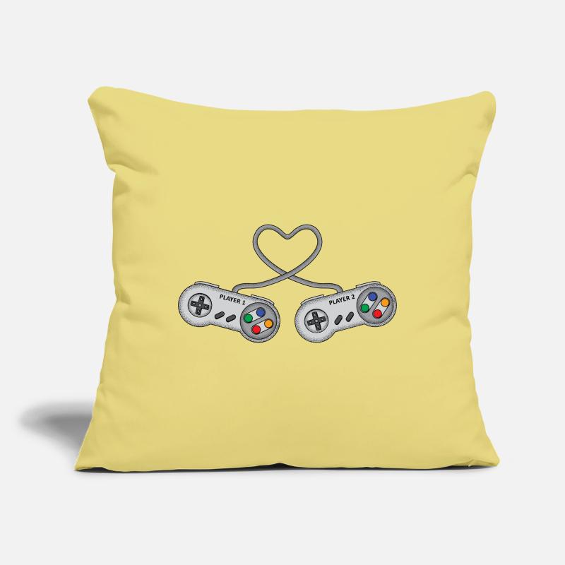 DreamTeam Controller Une console de jeu Coussin et housse de 45 x 45 cm