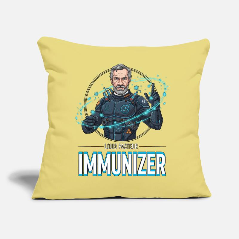 Pasteur Immunizer Armor Coussin et housse de 45 x 45 cm