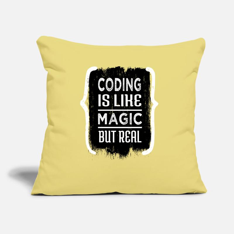 computers c plus plus computer humour present idea Sofa pillow with filling 45cm x 45cm