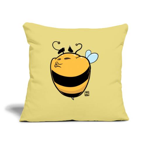 Pocałuj mnie pszczoły - Poduszka na kanapę z wkładem 45 x 45 cm