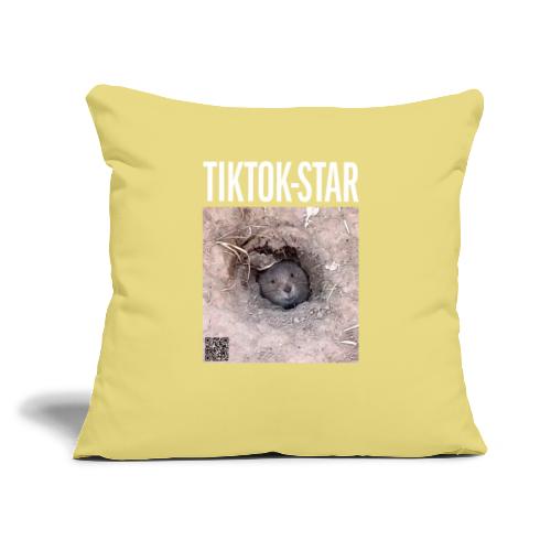 TikTok-Star - Poduszka na kanapę z wkładem 45 x 45 cm