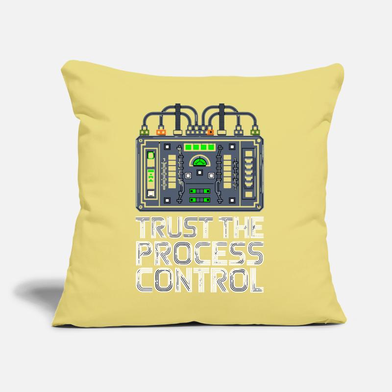  Trust The Process Control Prozessleittechnik Sofakissen mit Füllung 45 x 45 cm