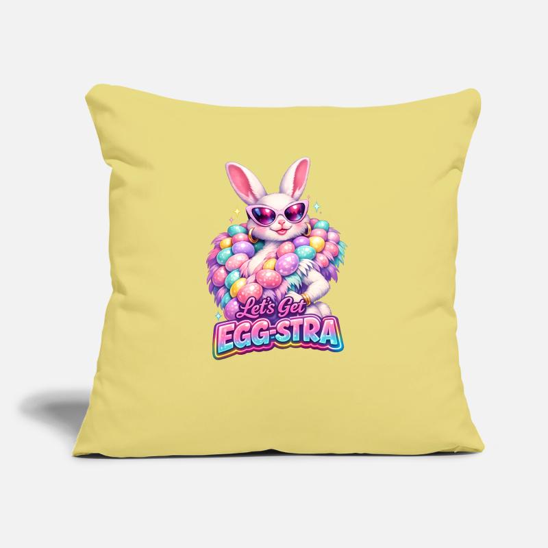 Easter Lets Get Egg-stra Sofa pillow with filling 45cm x 45cm