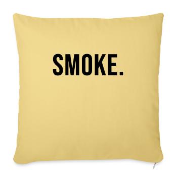 smoke - Sofakissen mit Füllung 45 x 45 cm - Hellgelb - Vorne