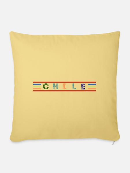 Chile - Sofakissen mit Füllung 45 x 45 cm - Hellgelb