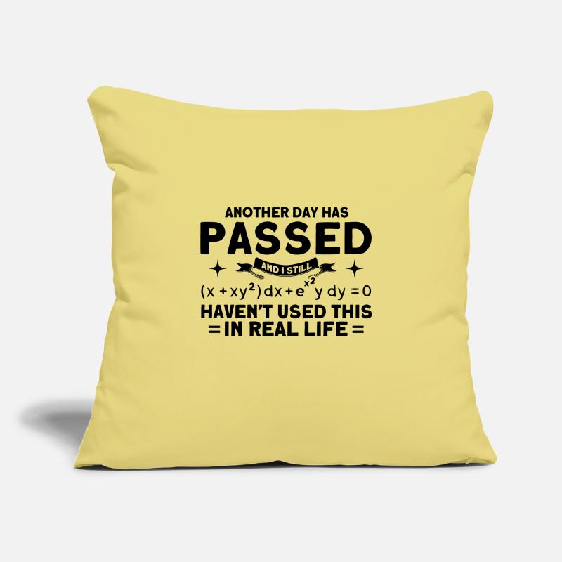 Math Mathématiques Sciences Math Cadeau Coussin et housse de 45 x 45 cm