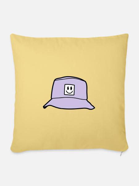 Bucket Hat - Sofakissen mit Füllung 45 x 45 cm - Hellgelb
