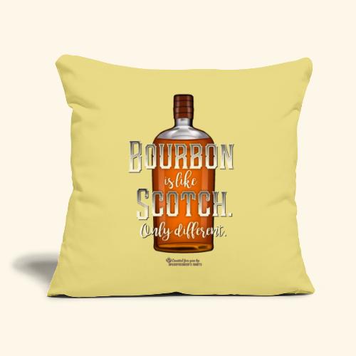 Bourbon Whiskey - Sofakissen mit Füllung 45 x 45 cm