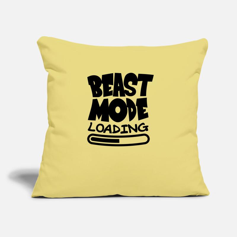 Beast ModeLoading Design Coussin et housse de 45 x 45 cm