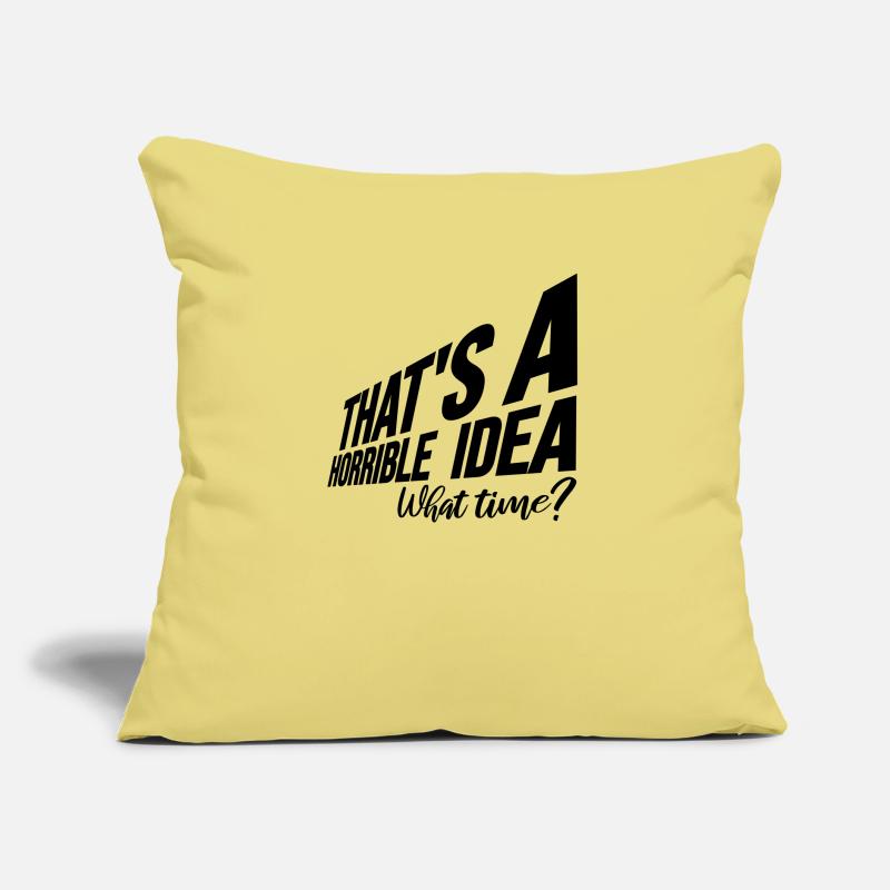 C’est une idée horrible Coussin et housse de 45 x 45 cm