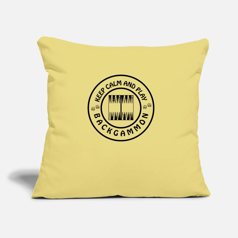 Boardgame Chess Backgammon Game Night Sofa pillow with filling 45cm x 45cm