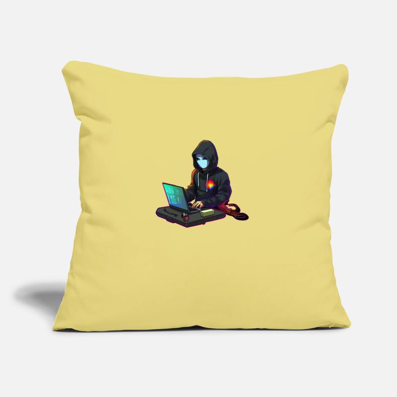 Codeur concentré Coussin et housse de 45 x 45 cm