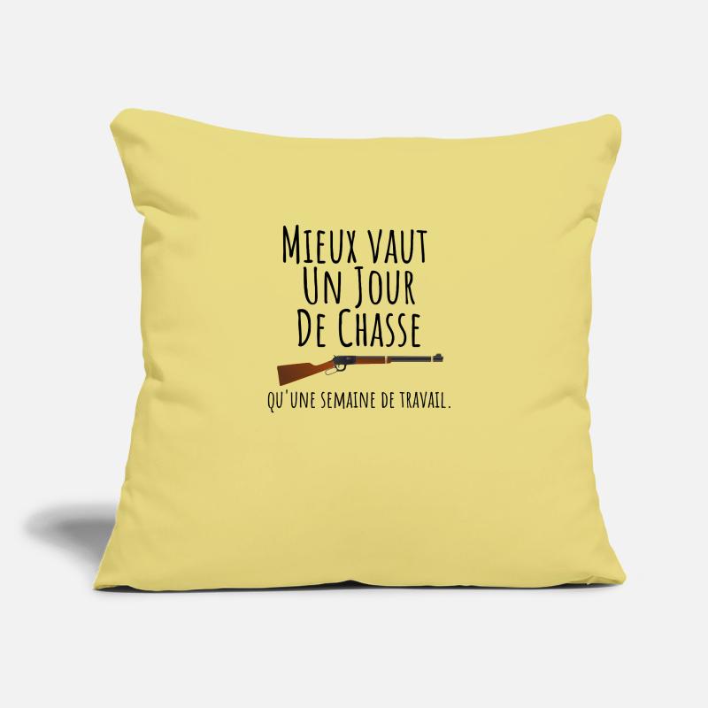 Hunting Gift - Funny Message for Hunter Sofa pillow with filling 45cm x 45cm