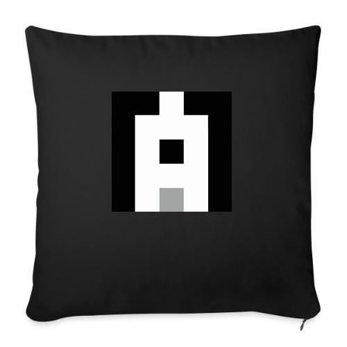 Symbol M ws - Sofakissen mit Füllung 45 x 45 cm