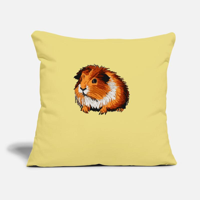 Cochons d’Inde dans de beaux graphismes 8 bits Coussin et housse de 45 x 45 cm