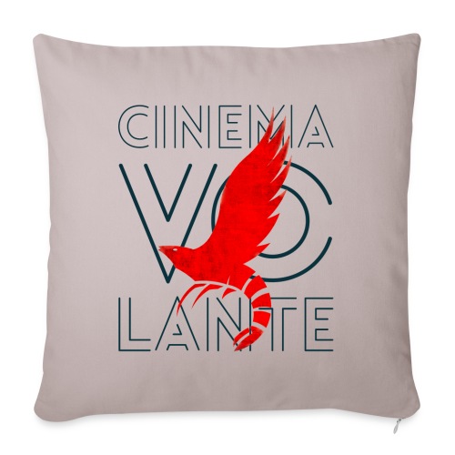 Logo Vintage Lettere Grande | cinemaVOLANTE - Sofakissen mit Füllung 45 x 45 cm