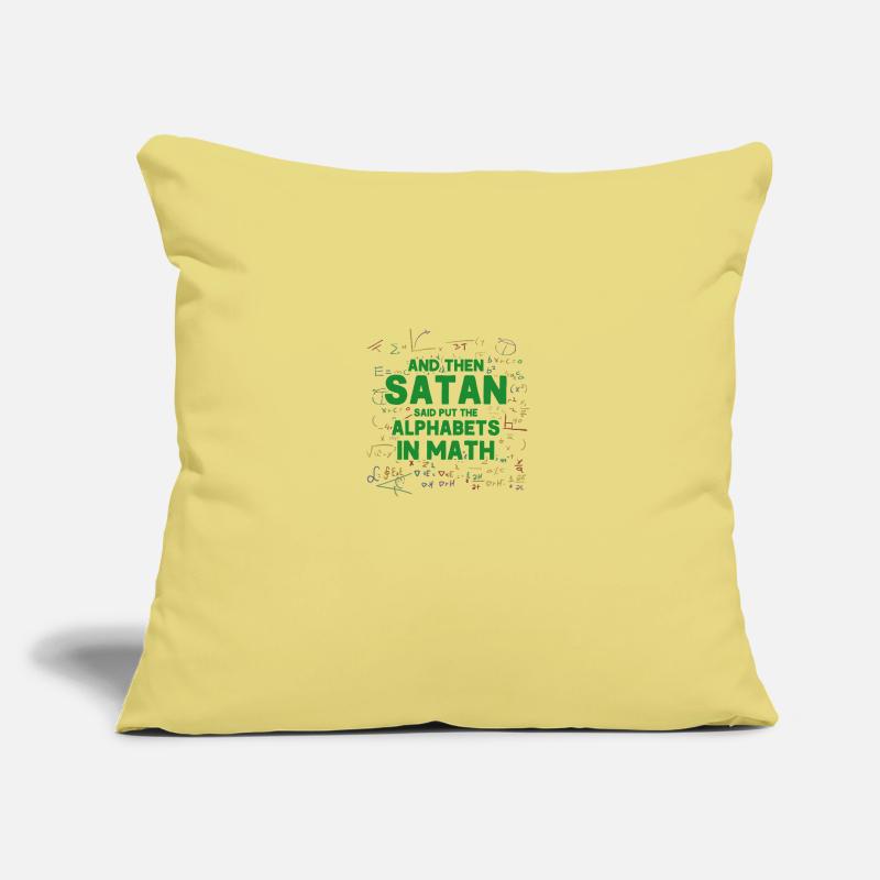Math Mathématiques Sciences Math Cadeau Coussin et housse de 45 x 45 cm