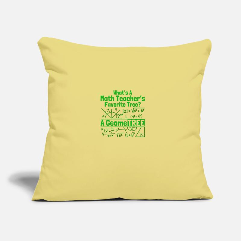 Math Mathématiques Sciences Math Cadeau Coussin et housse de 45 x 45 cm