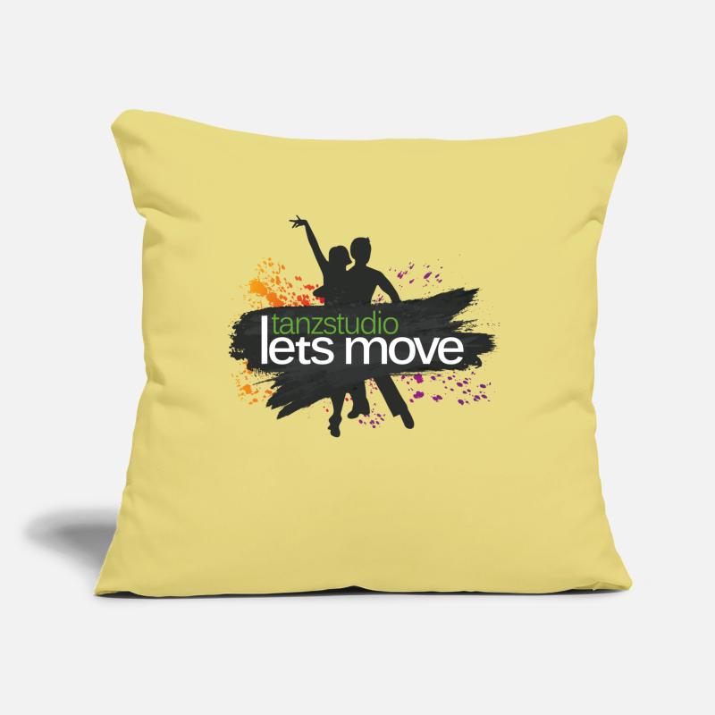 Tanzstudio Let's Move Sofakissen mit Füllung 45 x 45 cm