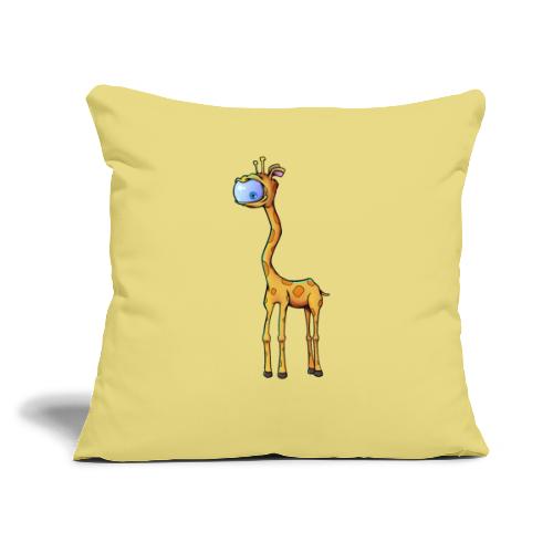 Enøjet giraf - Sofapude med fyld 45 x 45 cm