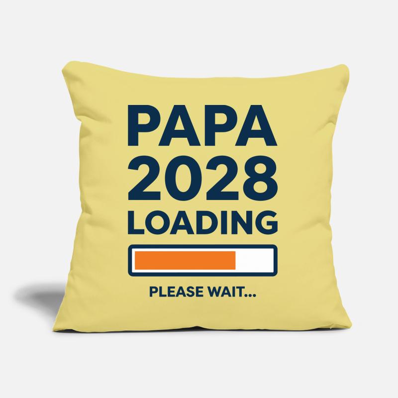 Dad 2028 Loading Sofa pillow with filling 45cm x 45cm