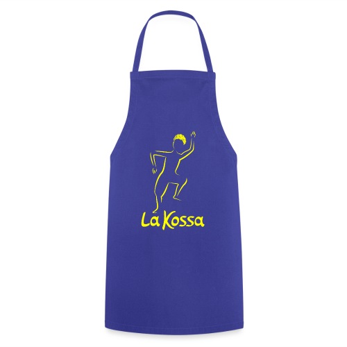 La Kossa - Unser Herz tanzt bunt - Logo Gelb - Kochschürze