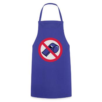 Anti Schiri - Kochschürze - Royalblau - Vorne - AI Model Male 185 dark (185cm)