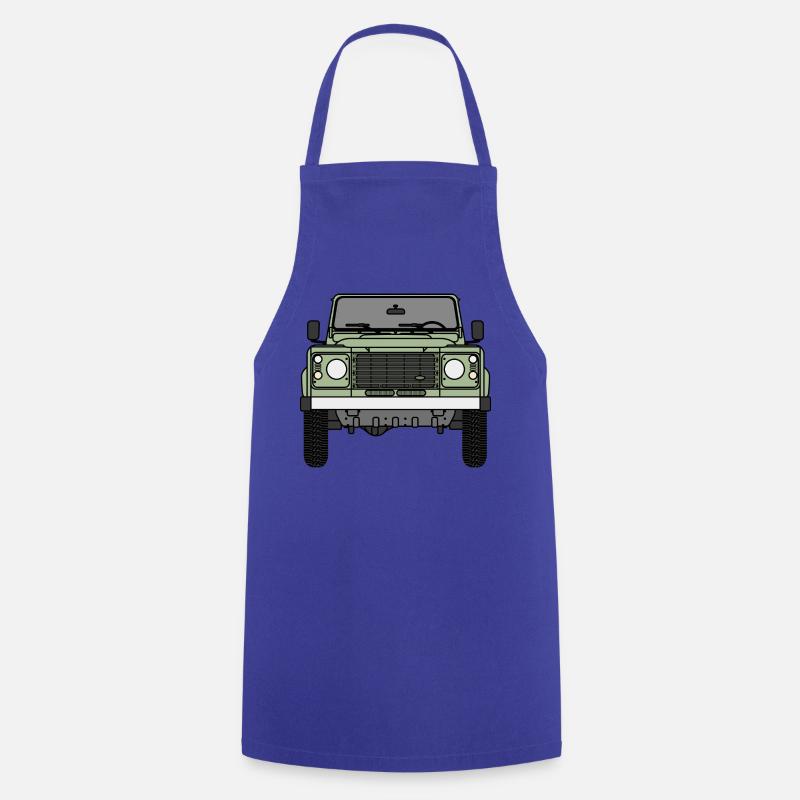 Defender - Front - Tablier de cuisine - bleu royal
