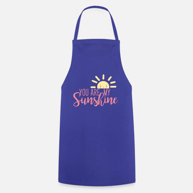 Tu es mon rayon de soleil - Tablier de cuisine - bleu royal
