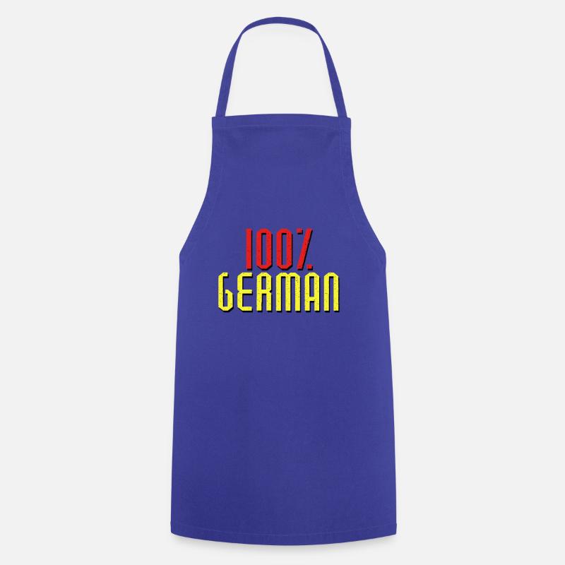 German Germany German Gift German - Cooking Apron - royal blue