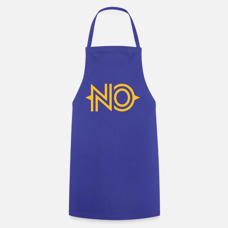 NO - Cooking Apron - royal blue