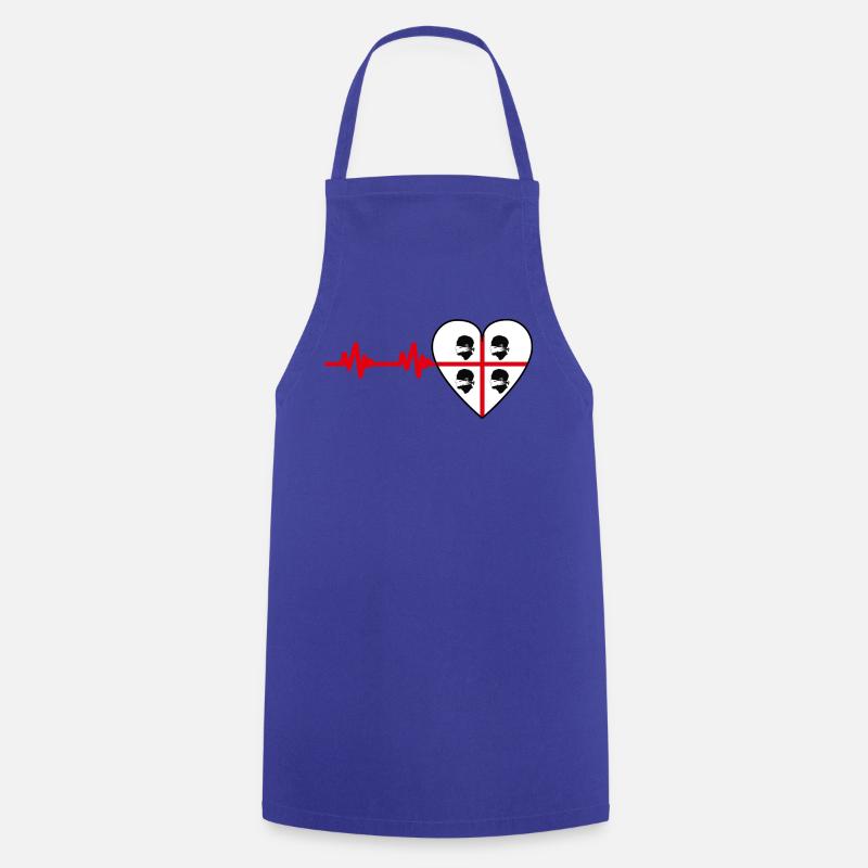 4 Mori Masked Pulse - Cooking Apron - royal blue