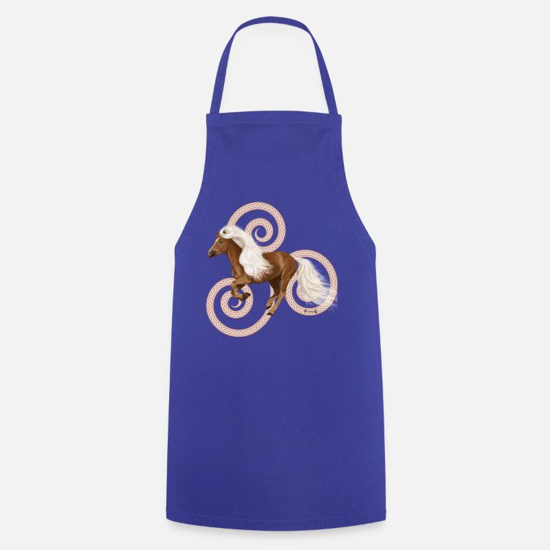Haflinger Artos - Cooking Apron - royal blue