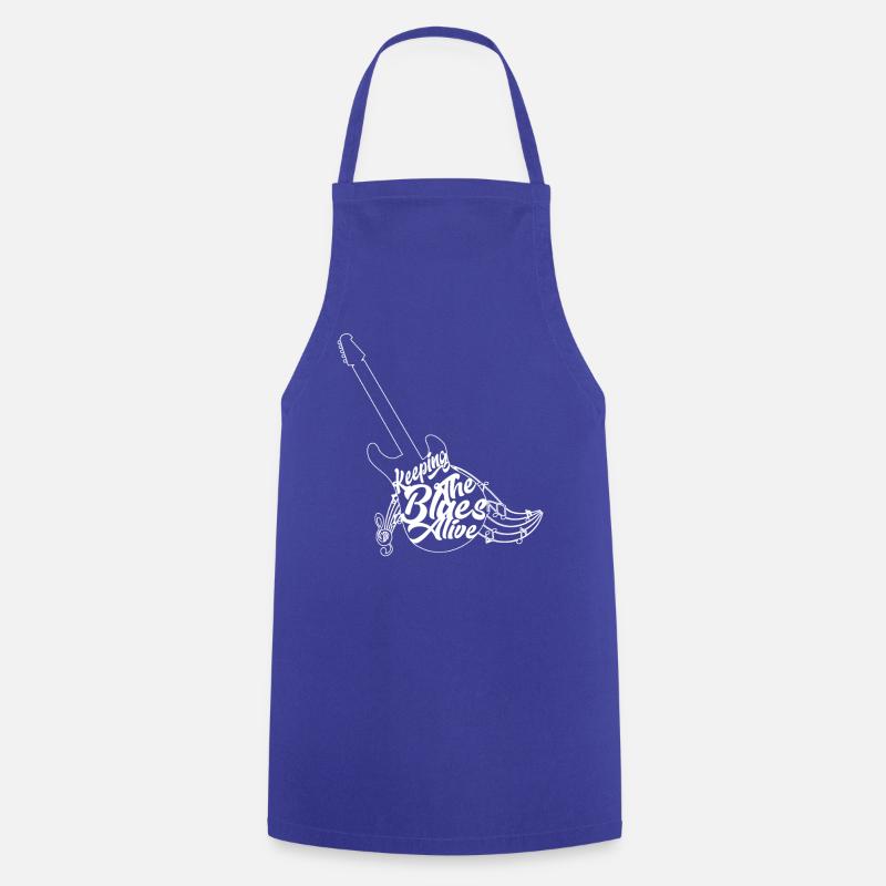 Keeping the Blues alive - Cooking Apron - royal blue
