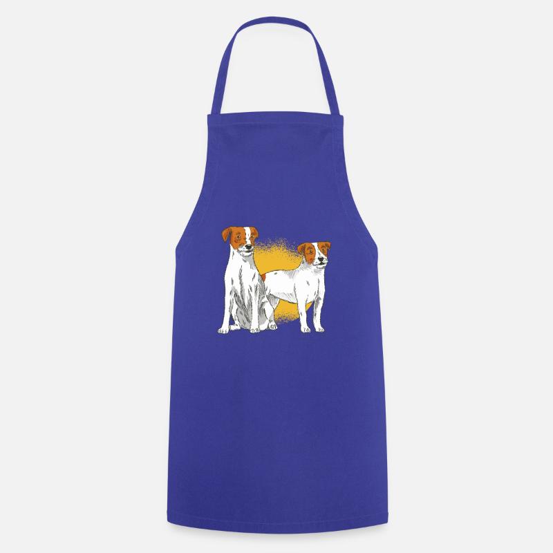 Parson Russell Terrier - Tablier de cuisine - bleu royal