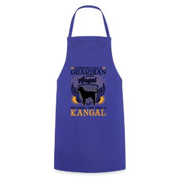 Kangal Schutzengel Anatolischer Hirtenhund - Kochschürze - Royalblau - Vorne - AI Model Male 185 dark (185cm)